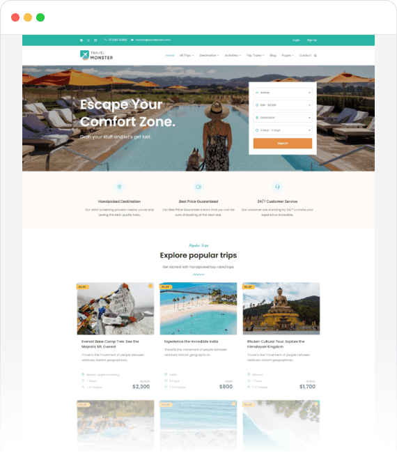 Travel Agency Template Wordpress Free Printable Infoupdate Travel Agency Template Wordpress Free Printable Infoupdate