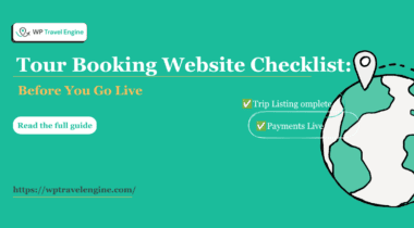 Tour Booking Website Checklist: