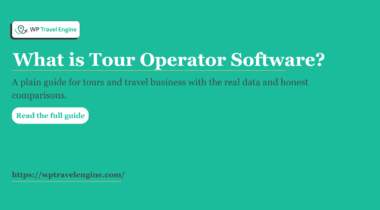 What is Tour Operator Software?