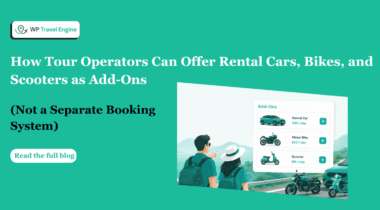 How Tour Operators Can Offer Rental Cars, Bikes, and Scooters as Add-Ons