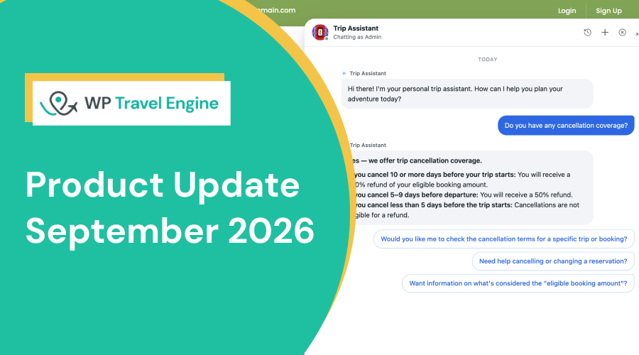 Product Update September