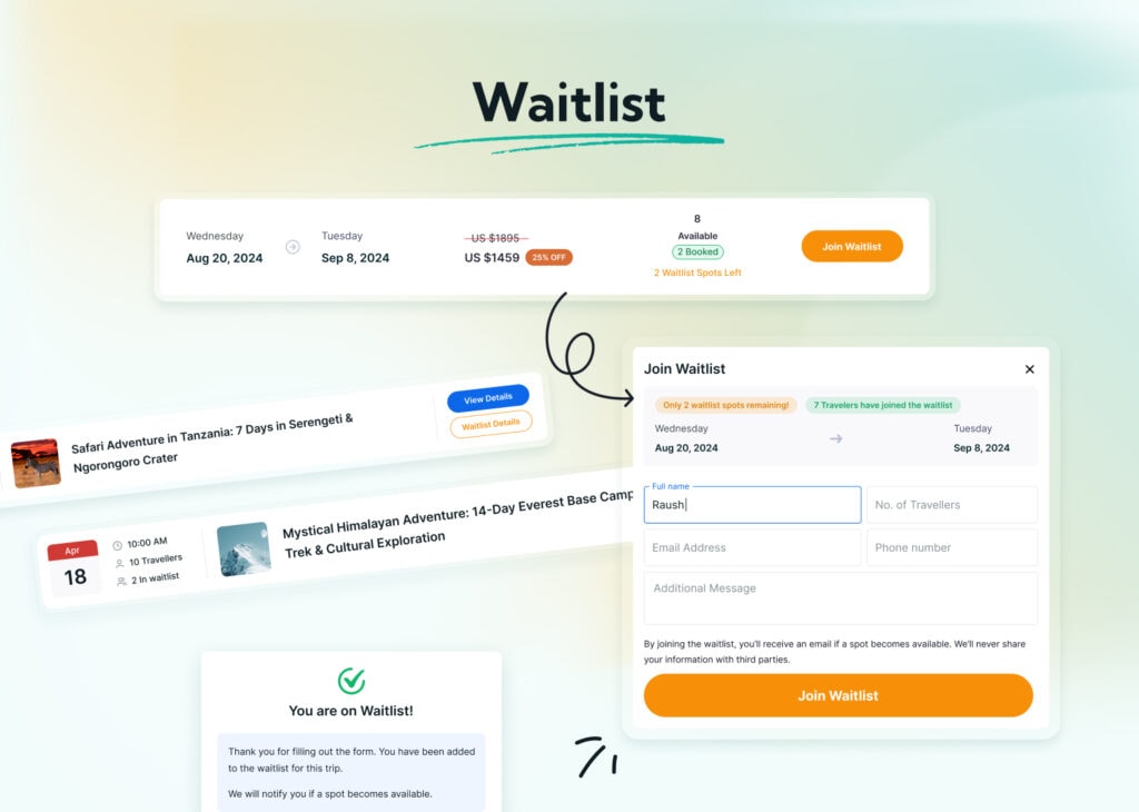Waitlist addon