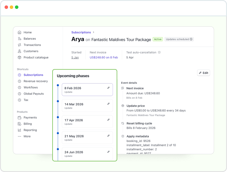 Collect Payments Automatically with Stripe
